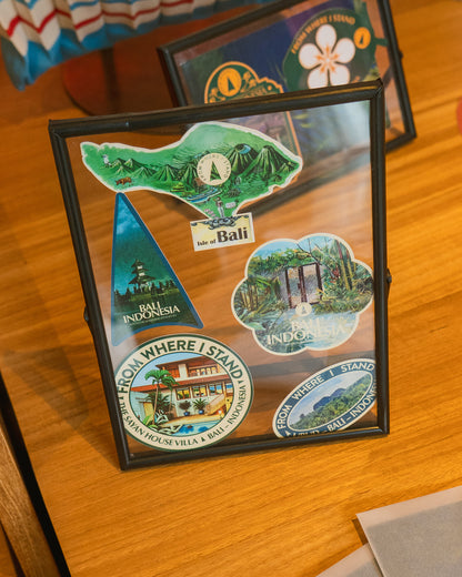 FROM WHERE I STAND TRAVEL STICKER PACKAGE