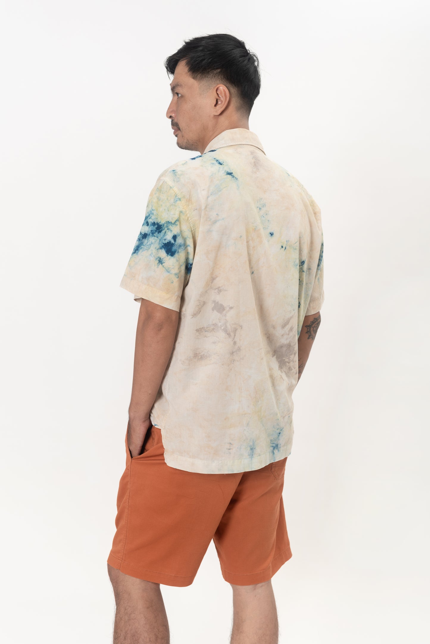 COCONUT INDIGO TIE-DYE